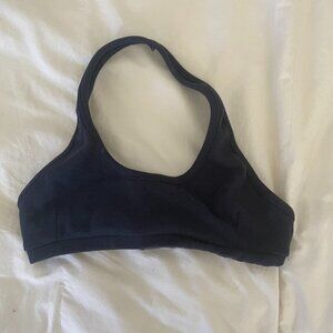 My Mum Made It Navy Blue Halter Bra in Size XS-S
